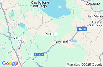 Map of Panicale