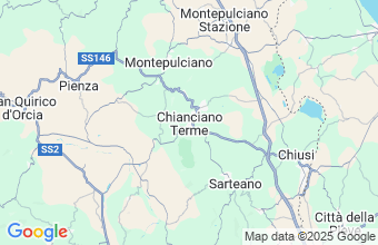 Map of Chianciano Terme