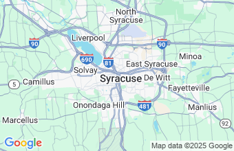 Map of Syracuse