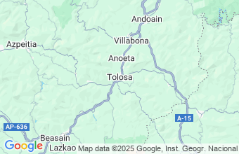 Map of Tolosa