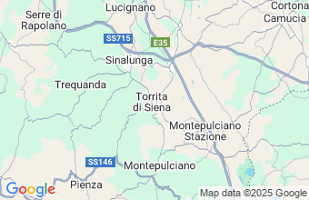 Map of Torrita Di Siena
