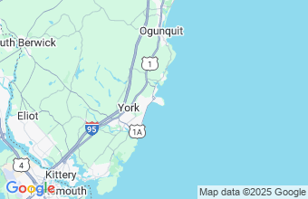 Map of York Beach