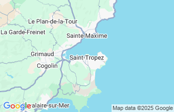 Map of St Tropez