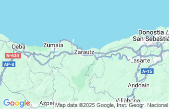 Map of Zarauz