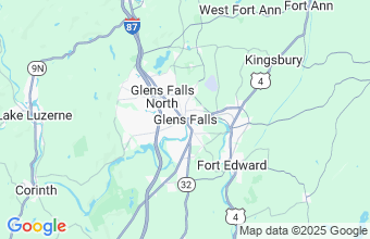 Map of Glens Falls