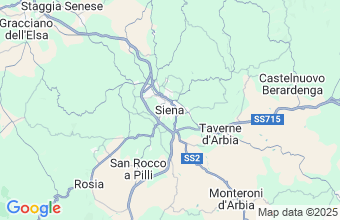 Map of Siena