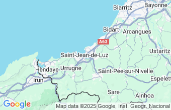 Map of Saint-Jean-De-Luz