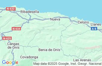 Map of MESTAS - LAS
