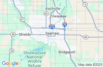 Map of Saginaw