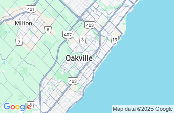 Map of Oakville