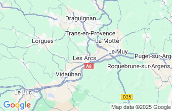 Map of Les Arcs