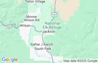 Map of Jackson