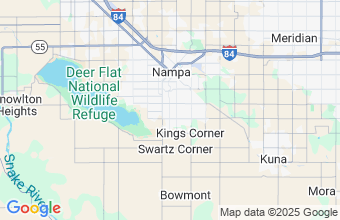 Map of Nampa