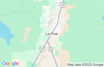 Map of La Pine