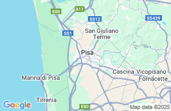Map of Pisa