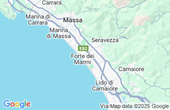 Map of Forte Dei Marmi
