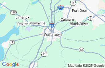 Map of Watertown