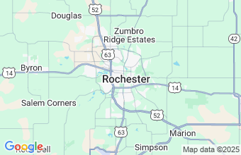 Map of Rochester