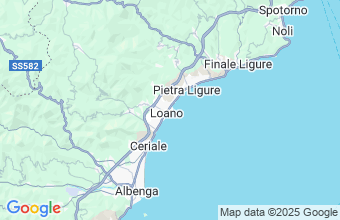 Map of Loano