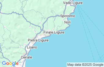 Map of Finale Ligure