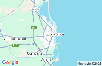 Map of Constanta