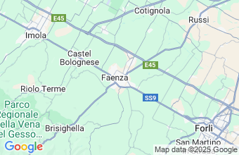 Map of Faenza