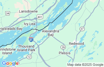 Map of Alexandria Bay