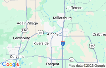 Map of Albany