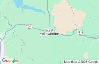 Map of West Yellowstone