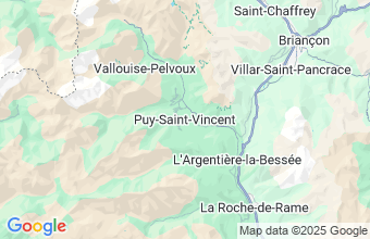 Map of PUY SAINT VINCENT