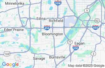 Map of Bloomington