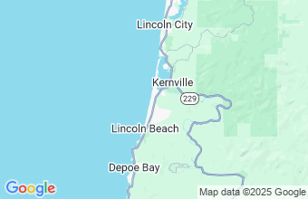 Map of Gleneden Beach