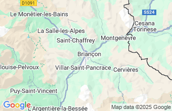 Map of Briancon
