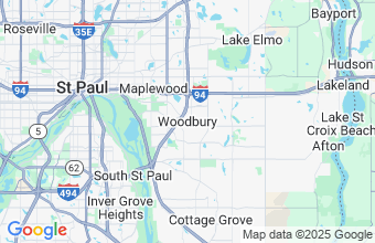 Map of Woodbury