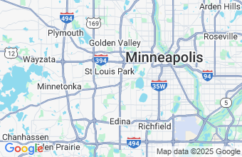 Map of St Louis Park