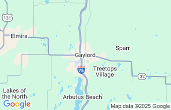Map of Gaylord