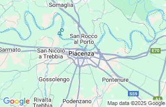 Map of Piacenza