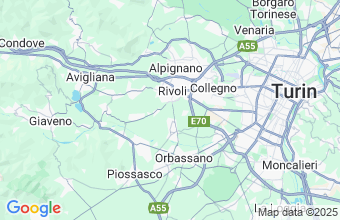 Map of Piemonte