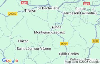 Map of Montignac