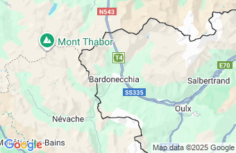 Map of Bardonecchia