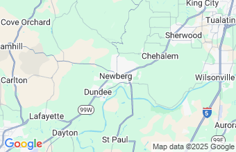 Map of Newberg