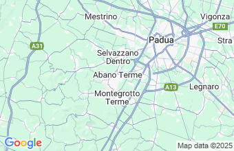 Map of Abano Terme