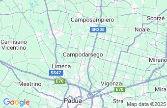 Map of Campodarsego