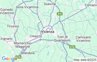 Map of Vicenza