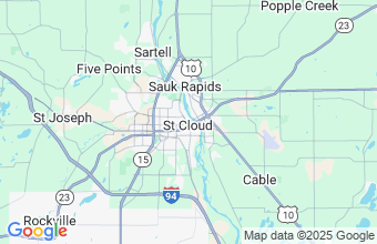 Map of St Cloud