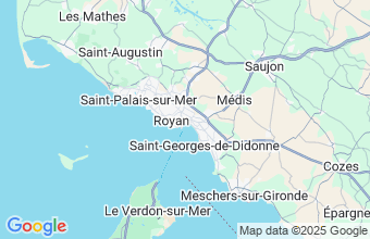 Map of Royan