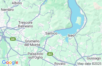 Map of Bergamo-Sarnico