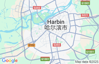 Map of Harbin