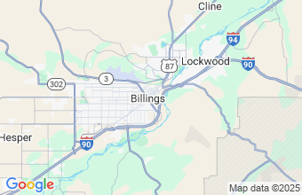 Map of Billings