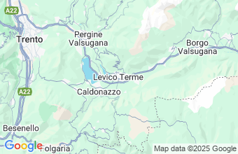 Map of Levico Terme